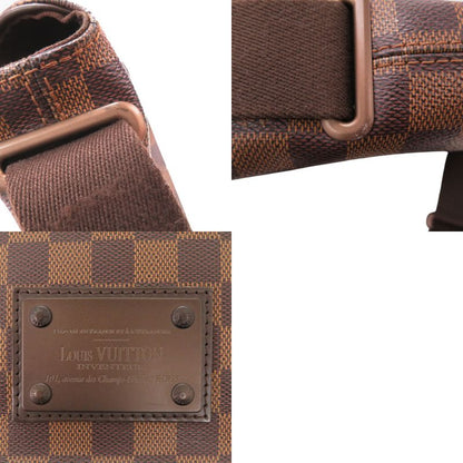 Louis Vuitton Brooklyn PM Damier N51210 Ebène Shoulder Bag LV 1400 Louis Vuitton