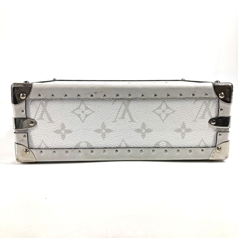 Louis Vuitton Shoulder Bag Trunk Clutch Box M11049 Monogram Canvas White