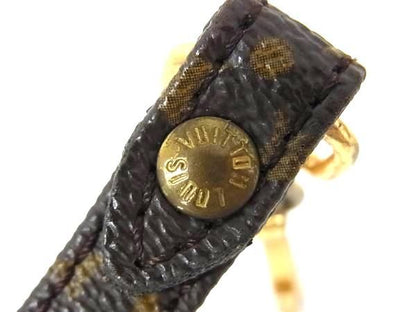 Louis Vuitton Monogram Bag Shoulder Strap Crossbody Shoulder Women Brown