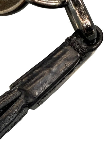 1594 Louis Vuitton M61950 Cx1108 Porte Cles Dragonne Key Holder Black Accessorie