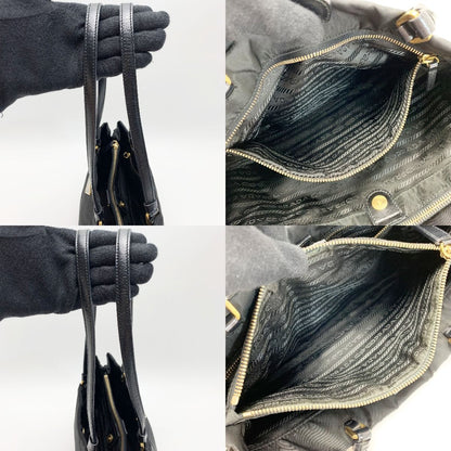 Prada B11215 Black Handbag with Bag and Authenticity Card