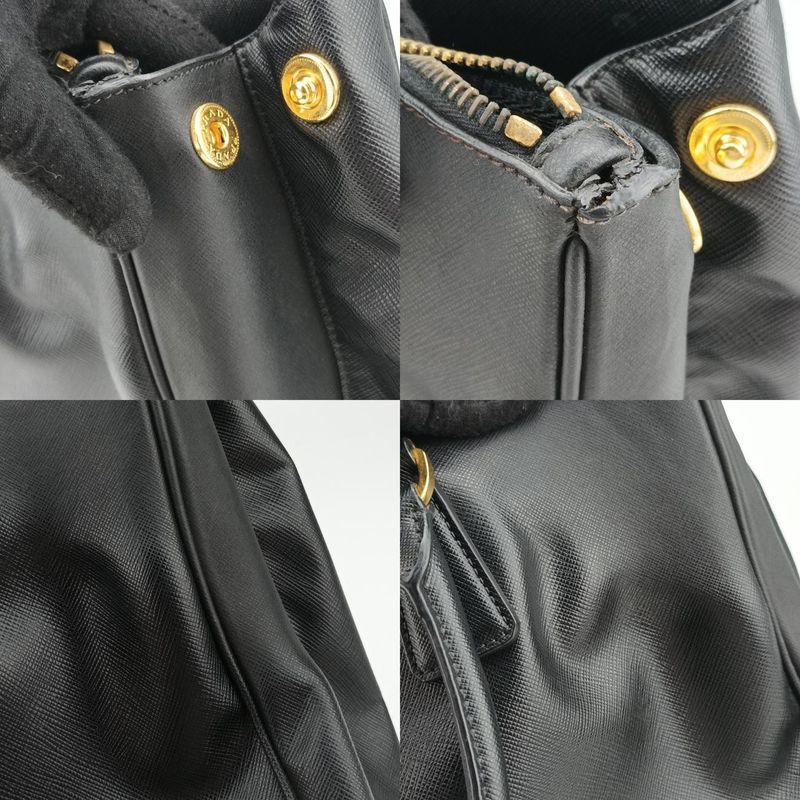 Prada Galleria Black Saffiano Leather Bn17867/a 164