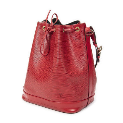 Louis Vuitton Noe Red Epi Handbag — view 2