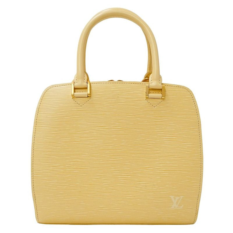 Louis Vuitton Bag Handbag Epi Leather Pont Neuf Vanilla Cream
