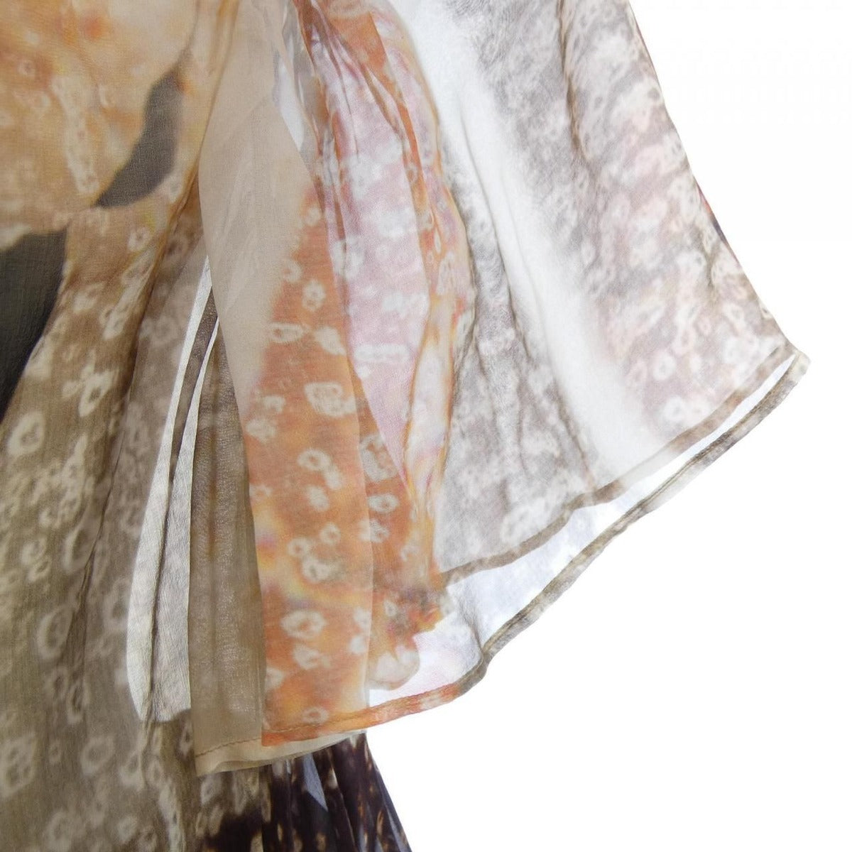 Chanel Dress Silk Brown — view 7