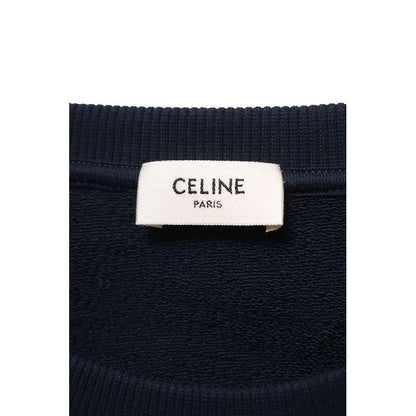 Celine 25 AW Ry0 Hd670 Q Logo Wappen Sweatshirt XL — view 3