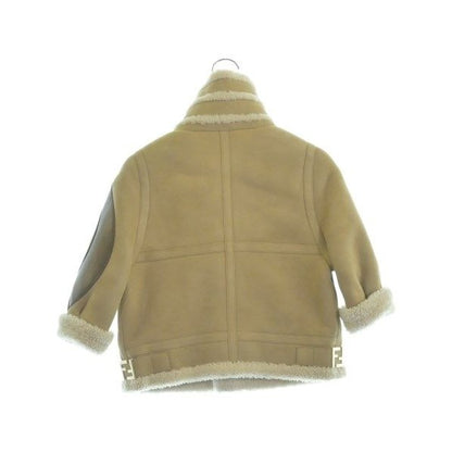Fendi Jacket Leather Beige — view 2