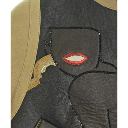 Fendi Jacket Leather Beige — view 5