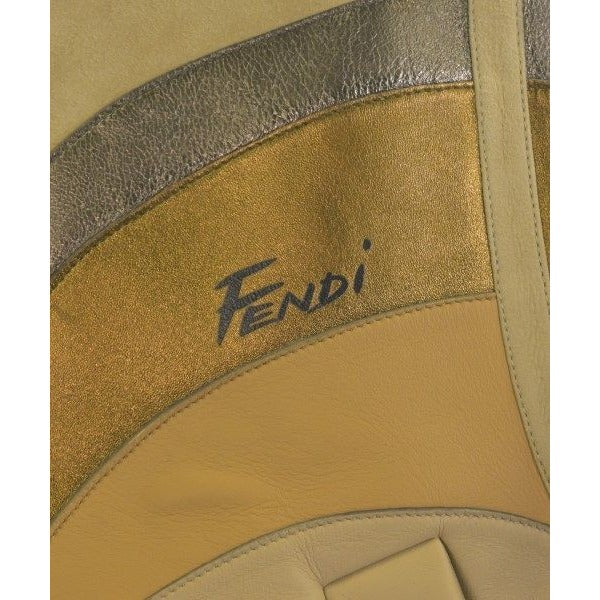 Fendi Jacket Leather Beige — view 6