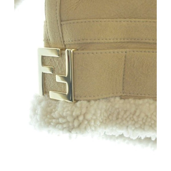 Fendi Jacket Leather Beige — view 8