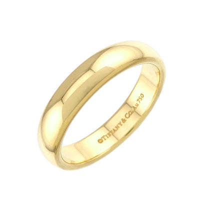 Tiffany & Co Forever Band Ring 18k YG Yellow Gold 750
