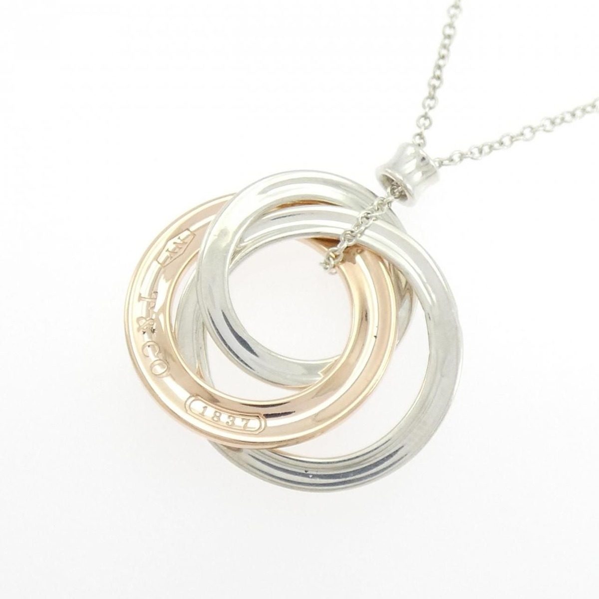 Tiffany & Co Interlocking Circle Necklace — view 3