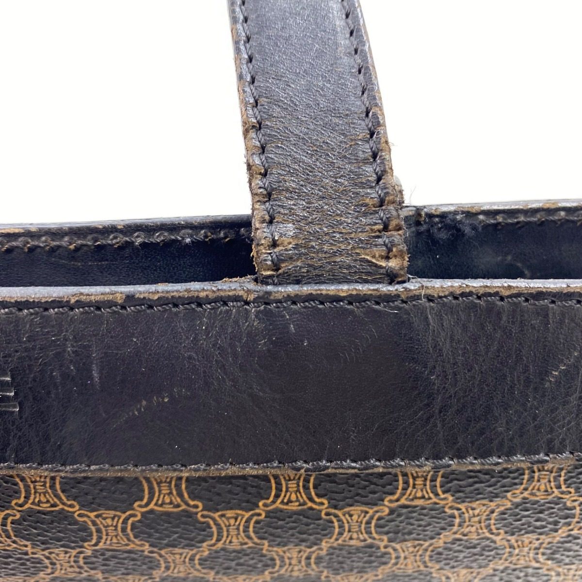 Celine Handbag Black Macadam Lunch Travel Business — view 12