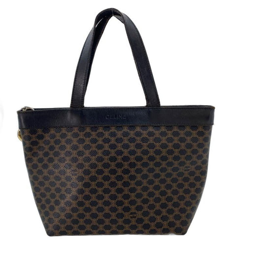 Celine Handbag Black Macadam Lunch Travel Business