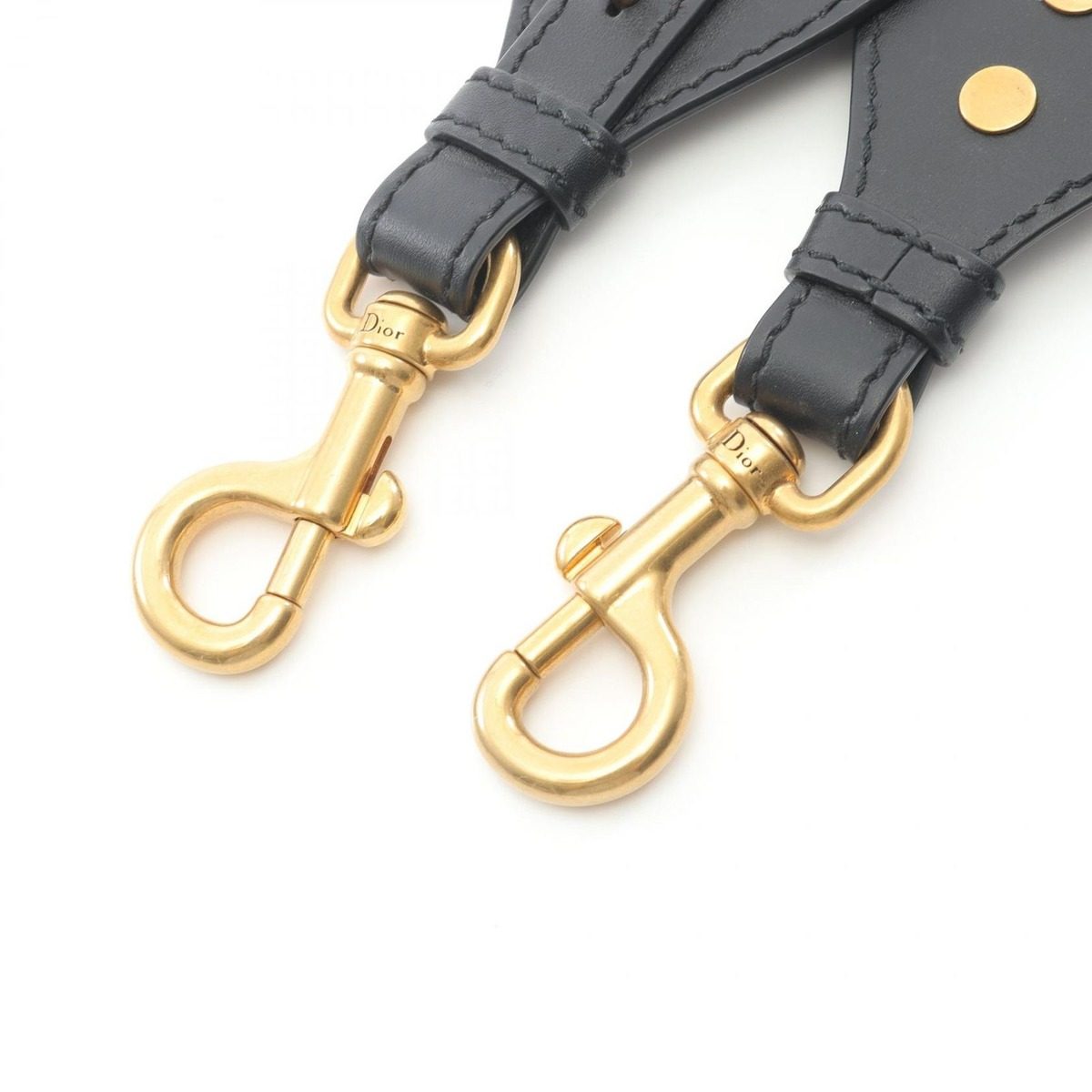 Dior Shoulder Strap Medallion Embroidery Multi Canvas Leather — view 3