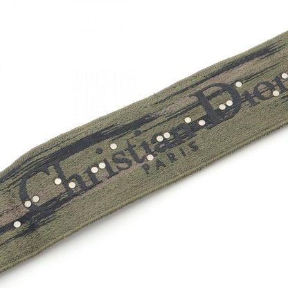 Dior Shoulder Strap Medallion Embroidery Multi Canvas Leather — view 4