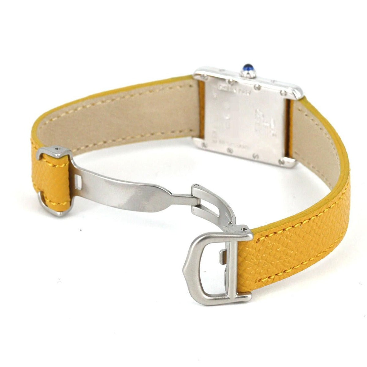 Cartier Must Tank SM Silver Quartz Bracelet Dial Color — view 8
