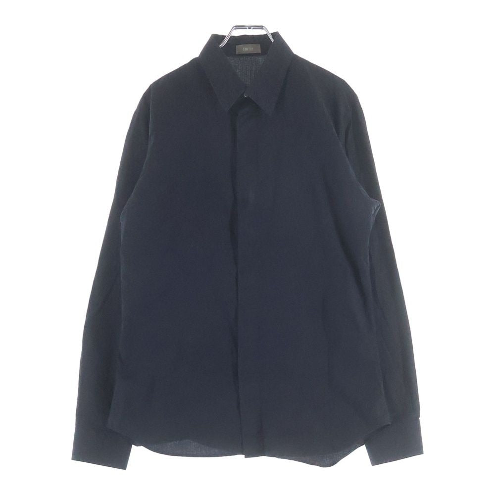 Dior O-Oblique Cotton Jacquard All Over Pattern Long Sleeve Shirt