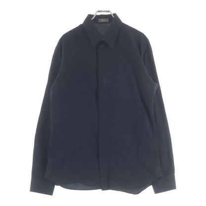 Dior O-Oblique Cotton Jacquard All Over Pattern Long Sleeve Shirt