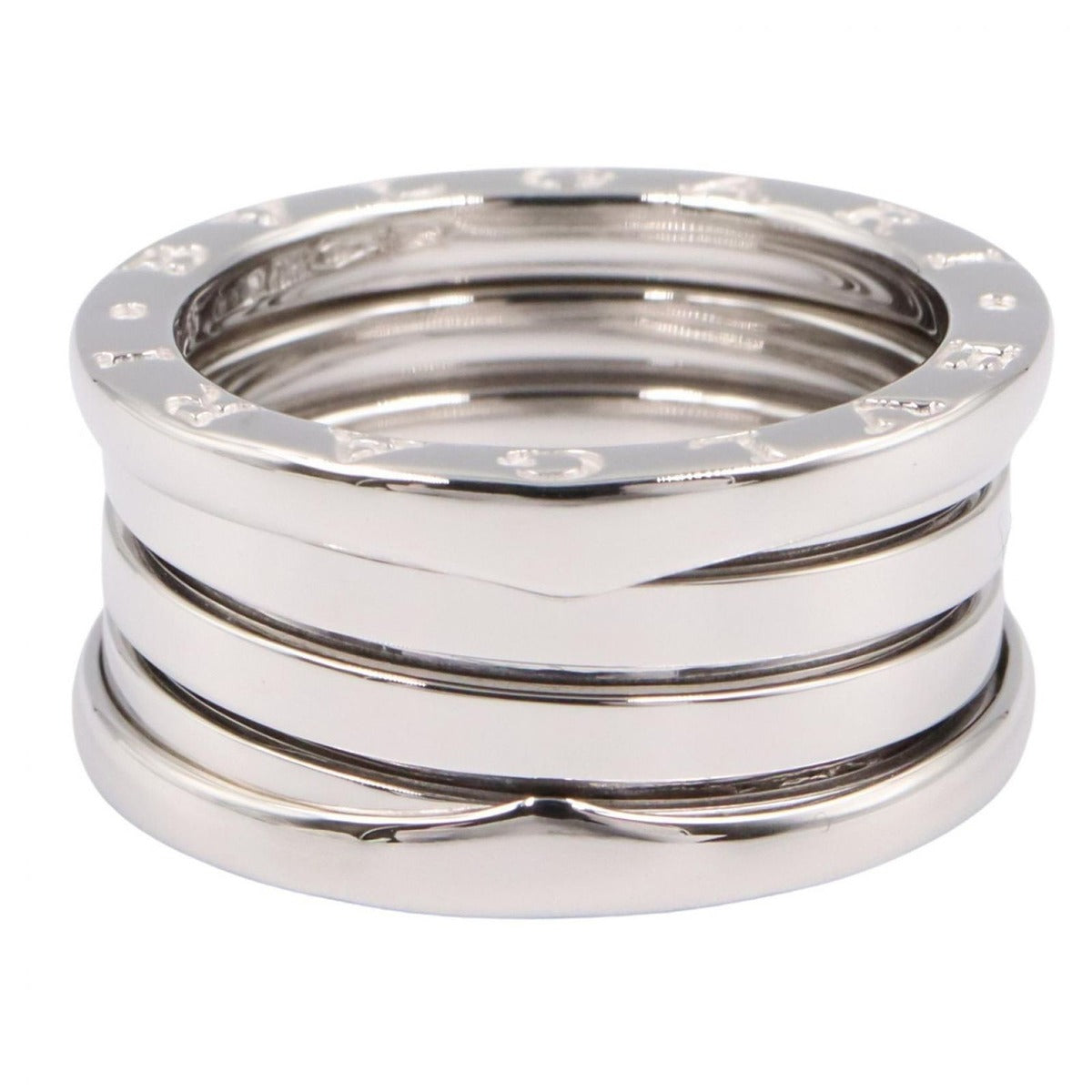 Bvlgari Ring B-zero One Band 18K White Gold — view 2