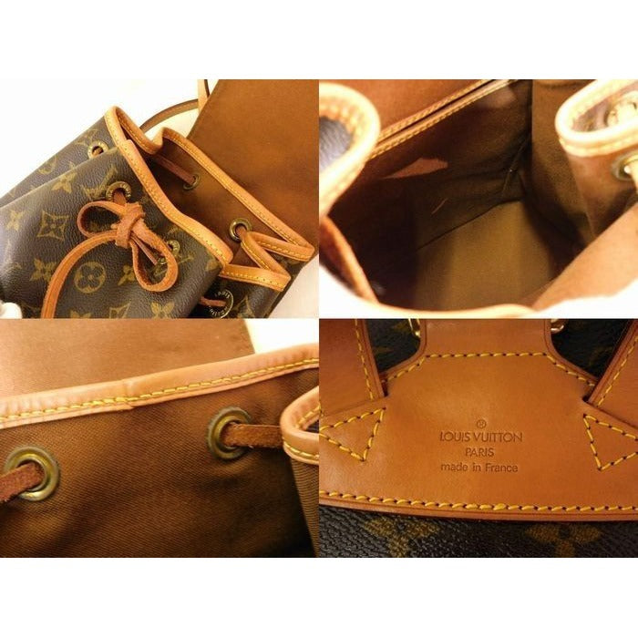 Louis Vuitton Montsouris MM Backpack Sp1907 Monogram Bag — view 3
