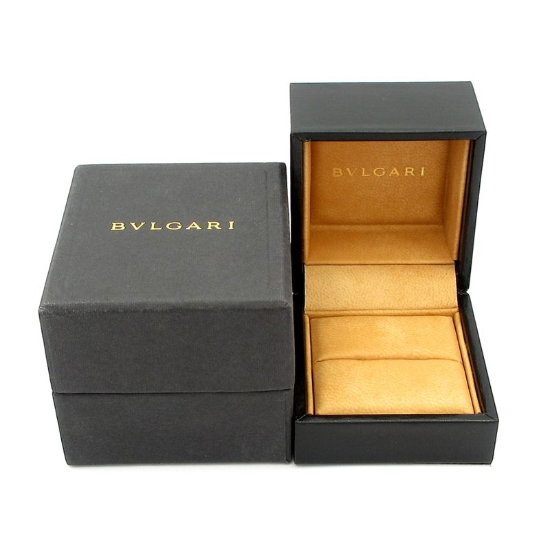 Bvlgari Ring Lucia 18K White Gold X Diamond 20P Diamond