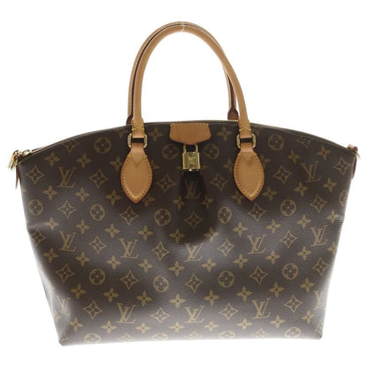 Louis Vuitton Boetie MM Monogram All Over Pattern Handbag Brown