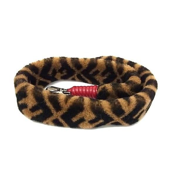 Fendi Strap You Zucca Pattern Shearling Bag Shoulder Brown Black — view 2