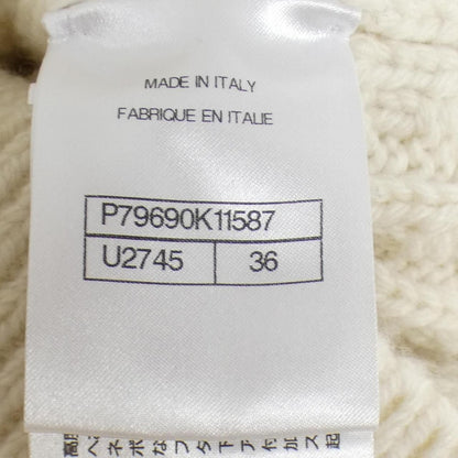 Chanel Coco Neige Knit Top Black White — view 4
