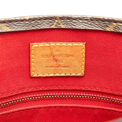 Louis Vuitton Monogram Sac Plat BB Handbag Shoulder Bag 2WAY M46265 Brown