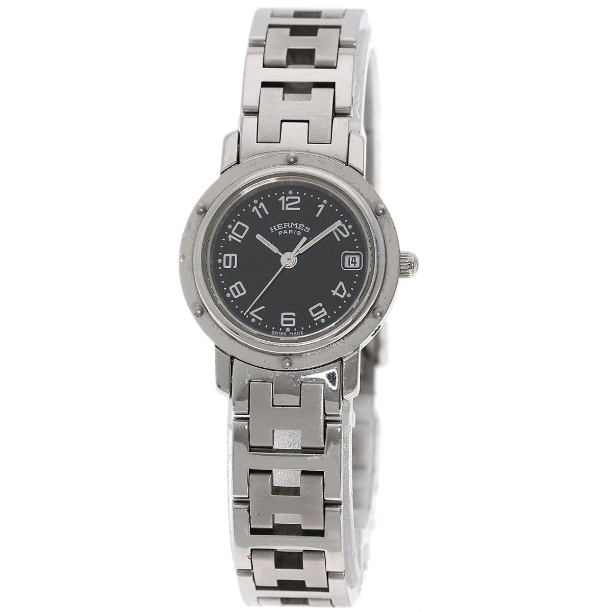 Hermes Clipper Watch SS