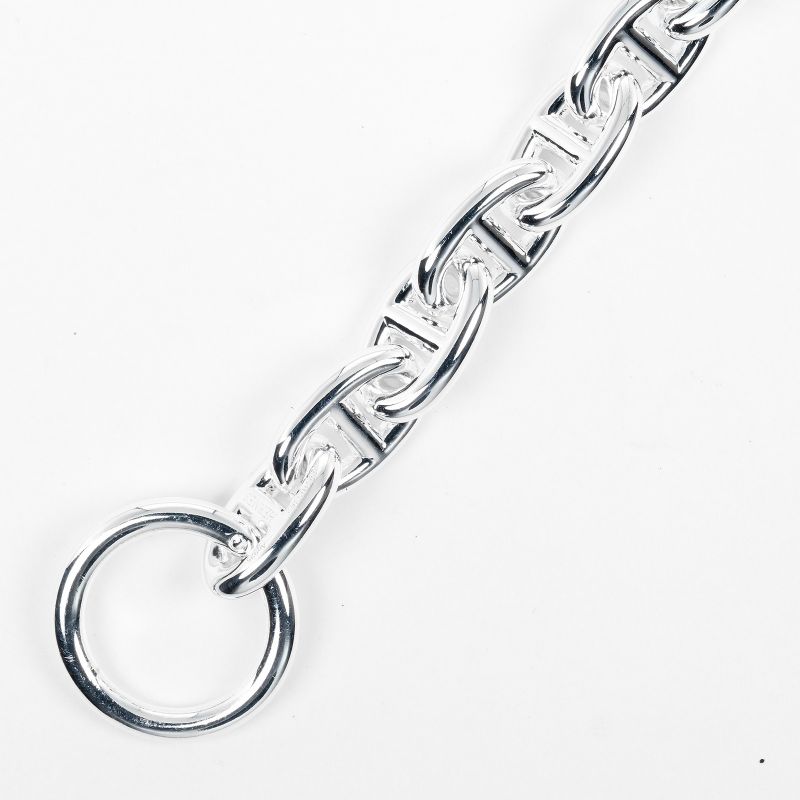 Hermes Chaine D'ancre PM 16 Links Approx 14cm (5.51in) Around The Wrist Silver