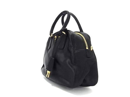 Prada Bl0444 Satin 2WAY Handbag Shoulder Crossbody Mini Bag Ladies