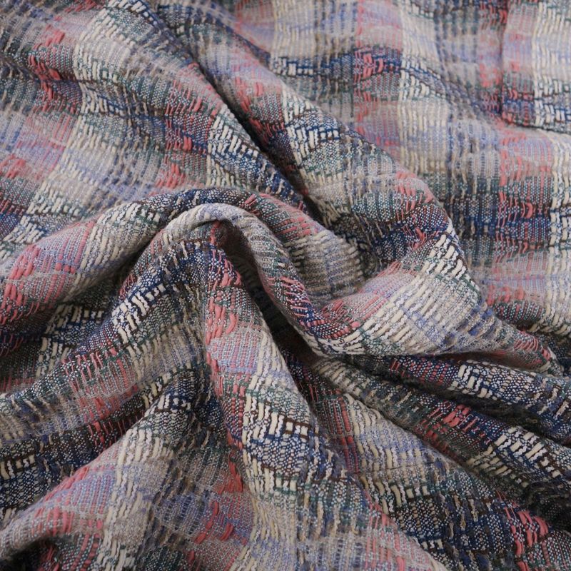 Vintage Chanel 98P Jacket Tailored Jacket Double Breasted Coco Mark Tweed