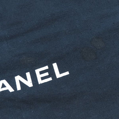 Chanel Tote Bag Cambon Line Medium Leather Enamel Black Silver Hardware Black