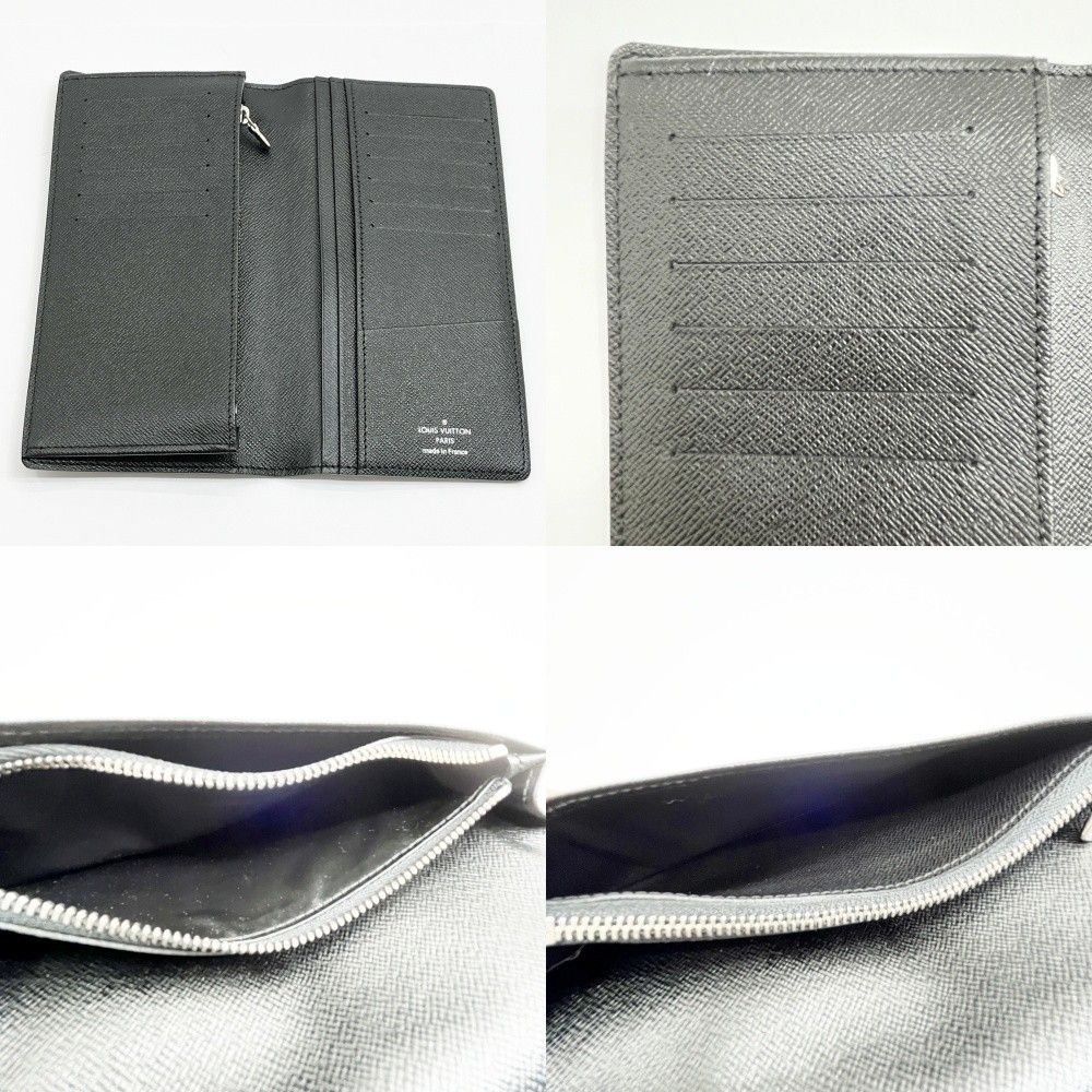 Louis Vuitton Long Wallet Damier Portefeuille Villaza N62665 N62665 Black