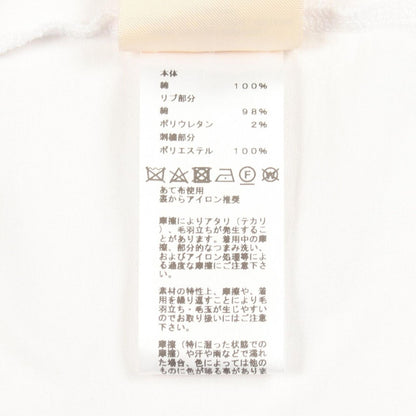 Hermes Short Sleeve T-Shirt Mosaic Embroidery Pocket Cotton — view 4