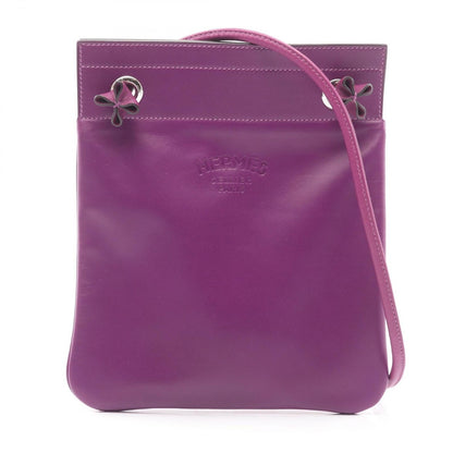 Hermes Shoulder Bag Sac Aline Mini Anemone Leather Purple