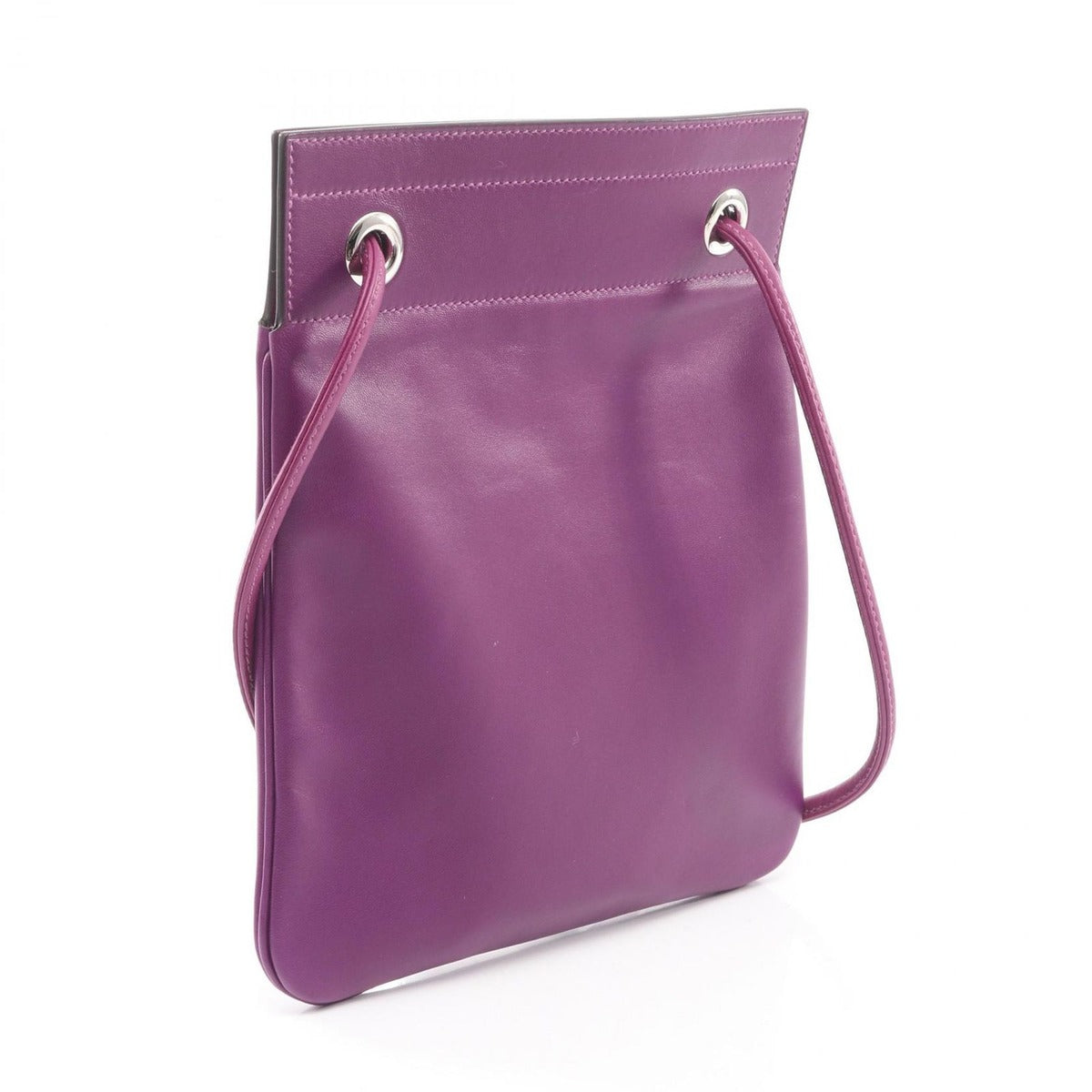 Hermes Shoulder Bag Sac Aline Mini Anemone Leather Purple — view 2