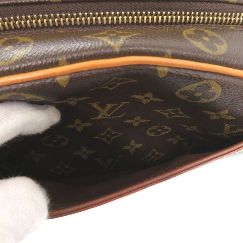 Louis Vuitton Blois Monogram M51221 Brown Shoulder Bag LV 0056 Louis Vuitton