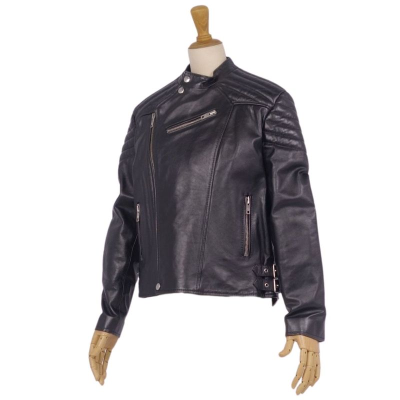 Celine Jacket Leather Jacket Biker Jacket