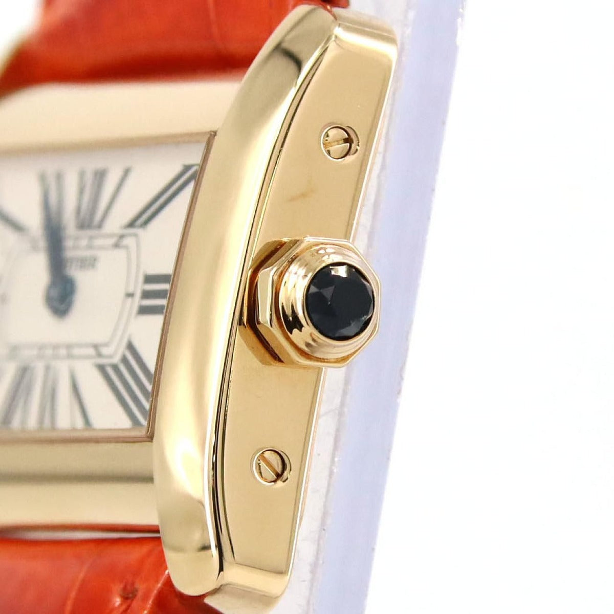 Cartier Mini Tank Divan YG Quartz Bracelet Dial Color — view 3