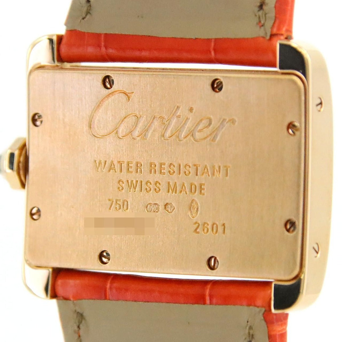 Cartier Mini Tank Divan YG Quartz Bracelet Dial Color — view 5