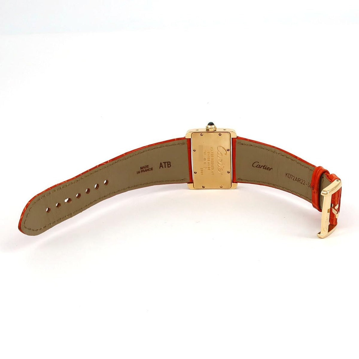Cartier Mini Tank Divan YG Quartz Bracelet Dial Color — view 6