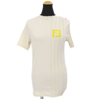 Fendi Knit Top Cotton Beige