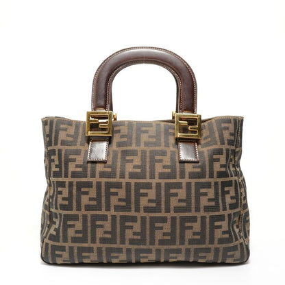 Fendi Handbag Zucca Canvas