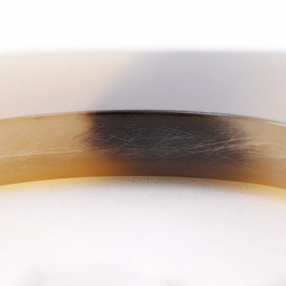 Hermes Ism Buffalo Horn Brown Ladies 28g Necklace