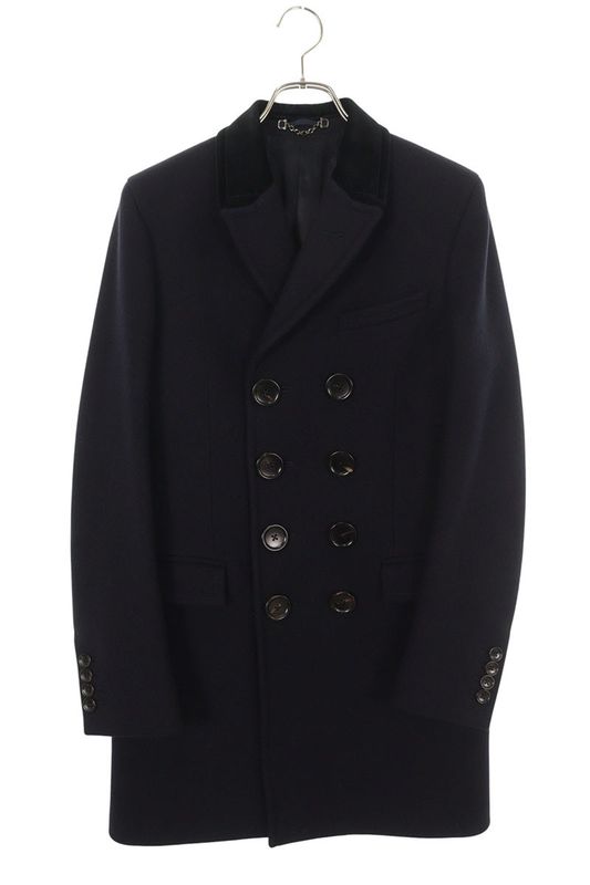 Gucci 496d00 4gtyf0 Double Breasted Chester Coat Men's 44