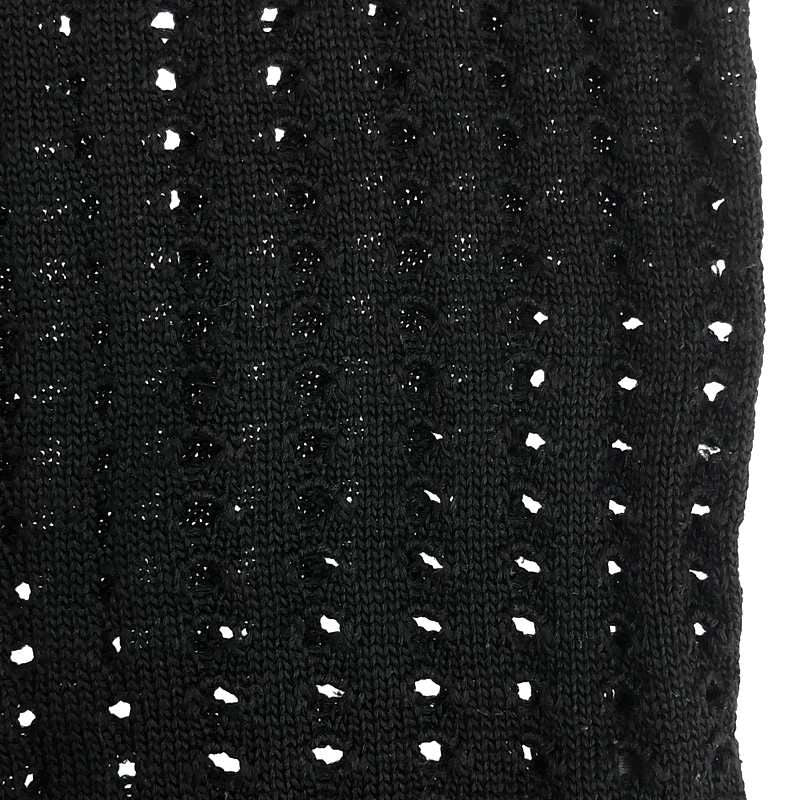 Bottega Veneta - Silk 100% Silk Crewneck Knit Pullover - 48 - Black - Mens