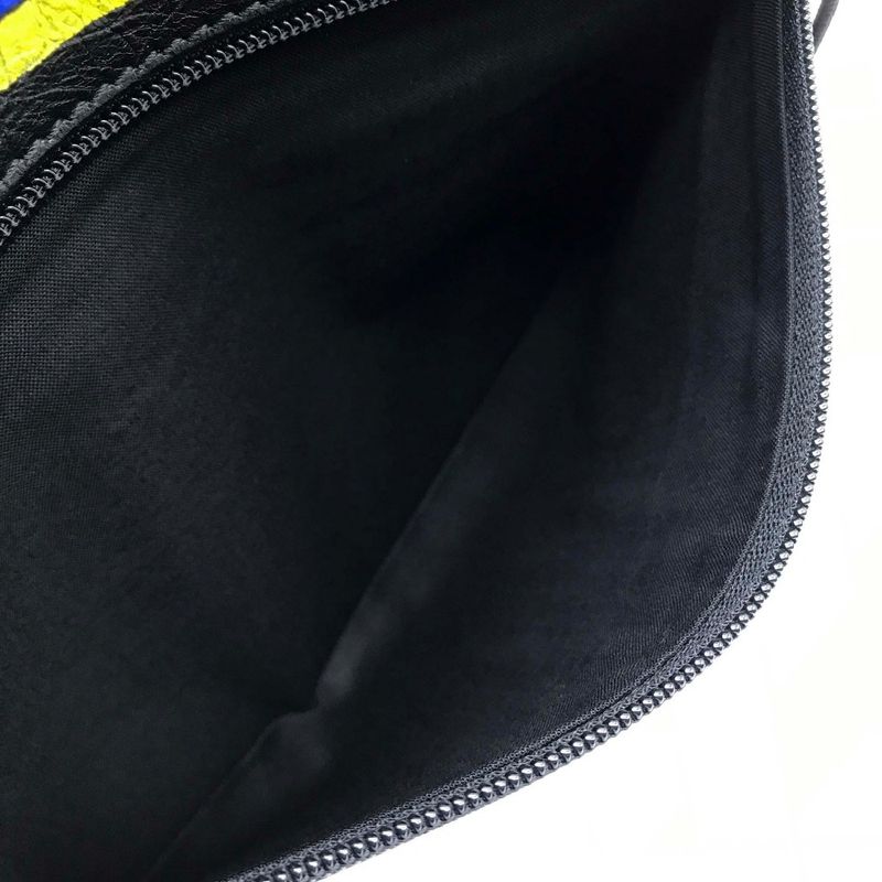 Balenciaga Graffiti Paint Explorer Clutch Bag